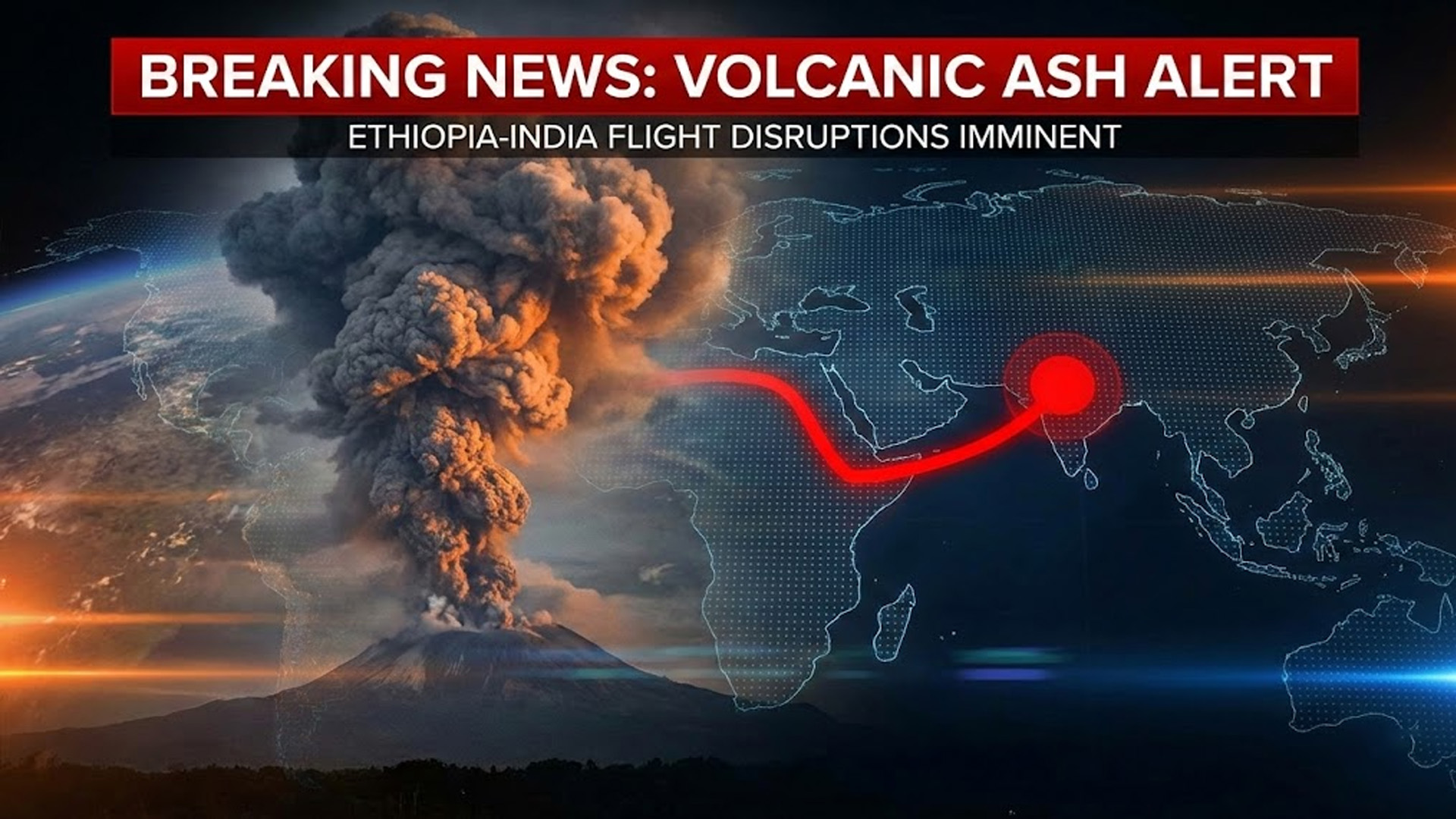 🌋 Ethiopia Volcano Eruption: Has the Threat Passed for Delhi and North India? IMD Issues Fresh Update