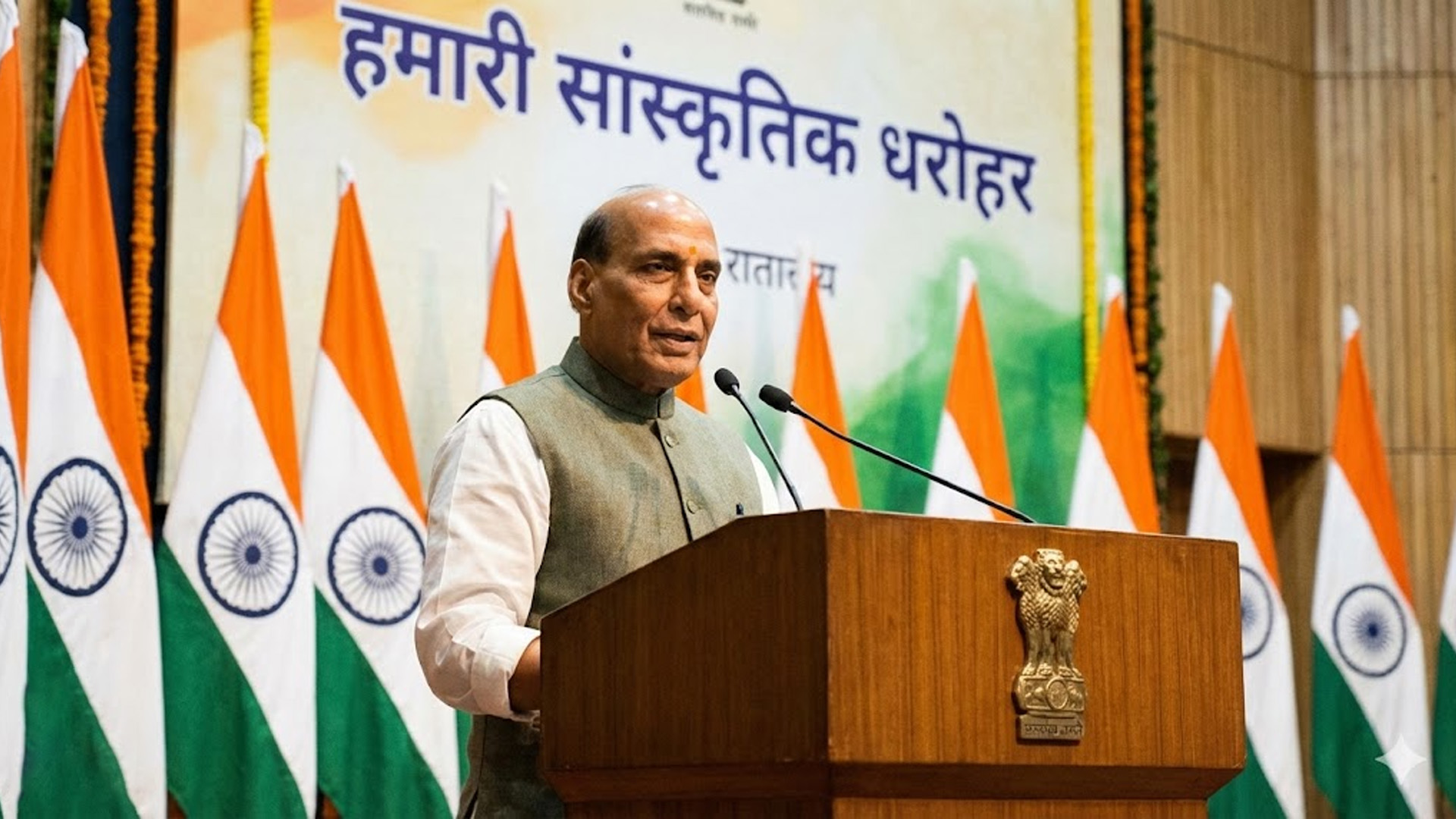 Rajnath Singh Says Sindh Remains Part of India’s Civilisational Heritage, Cites Supreme Court Ruling