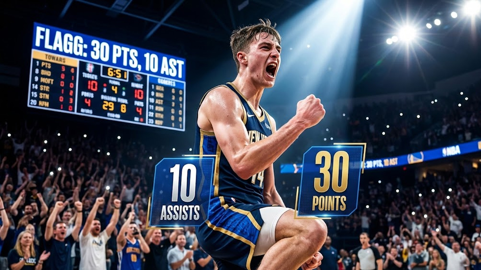 NBA’s rising superstar Cooper Flagg delivers historic back-to-back performances — youngest ever with 10+ assists and second-youngest to score 30+ points. Fans and analysts say a new era has begun.
