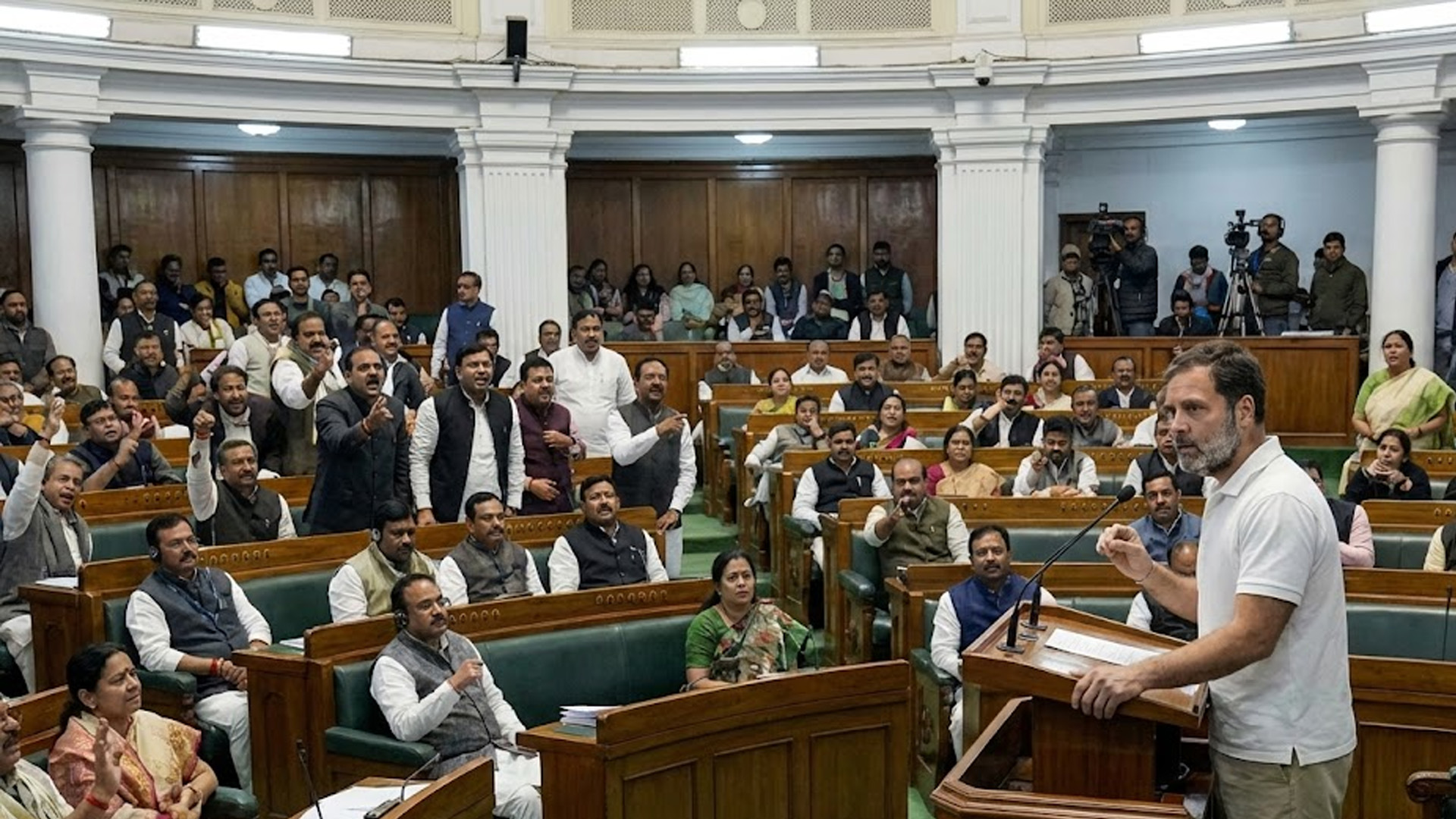 Rahul Gandhi warns law governing Election Commission will be changed retrospectively, demanding reforms over voter rolls, EVMs, CCTV retention after alleged vote-theft.