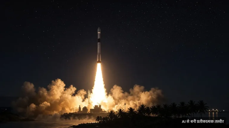 ISRO का GSLV-F18 सफल: NavIC का नया सैटेलाइट NVS-03 कक्षा में, जानिए आपके फोन के लिए क्या बदलेगा